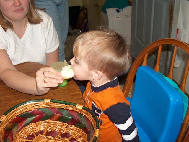 eating cookies...