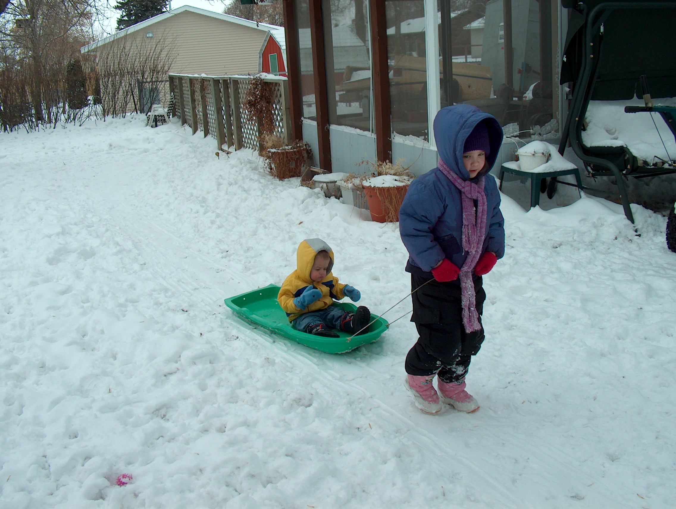 Sledding