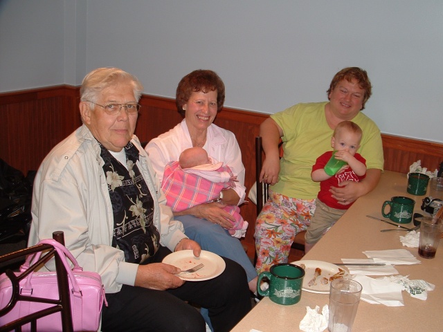 Ben, Arlene, Gracie, Grandma and Garrett