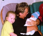 Brandon, Grandma, and Kayla