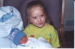 Proud cousin Kayla