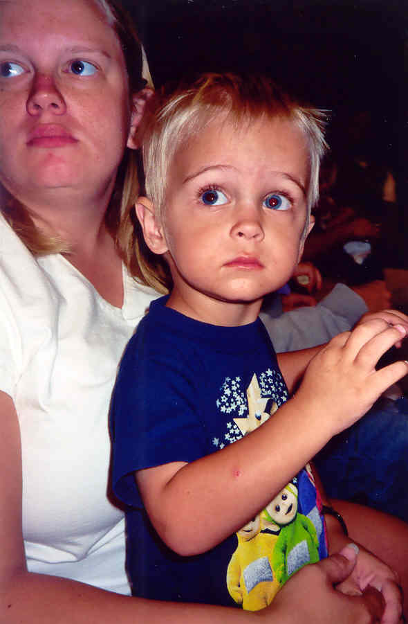 Brandon at Wiggles concert