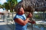 Gary kissing the alligator