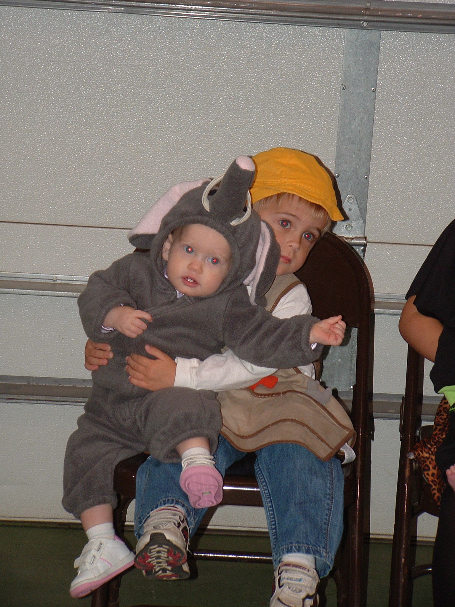 Our little builder, and an Ellie-phant!