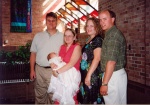 Brandon's baptism