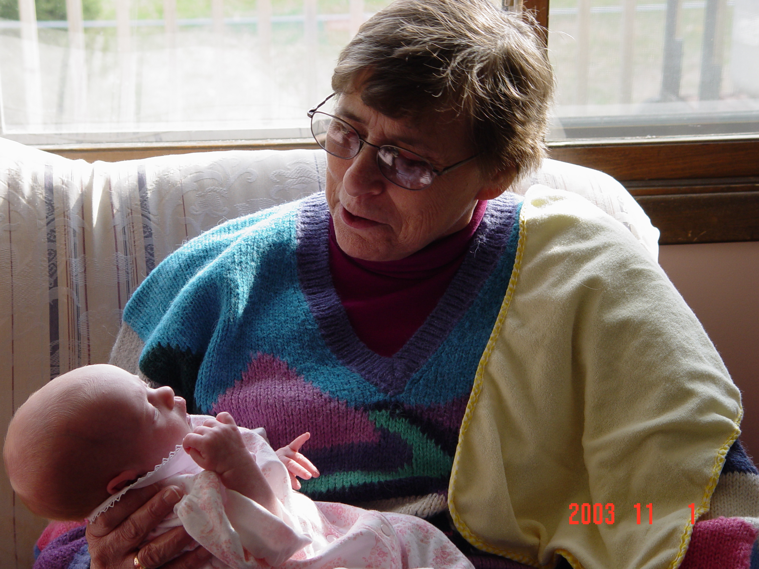 Ellie and Grandma Carol