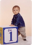 Brandon's 1 year pictures