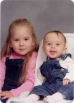 Kayla and Brandon, November 2001