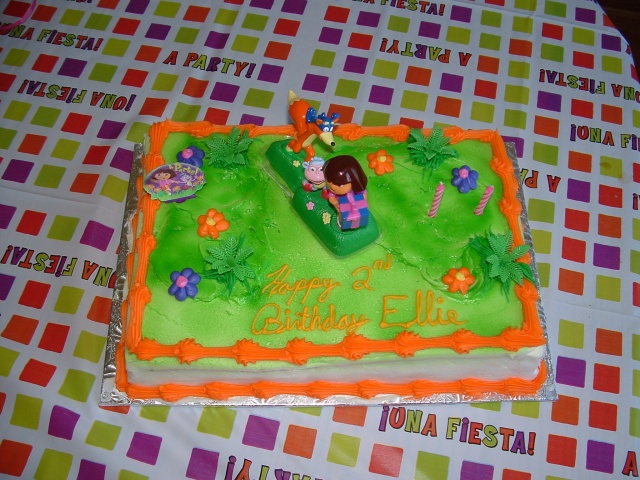 A Dora cake of course!