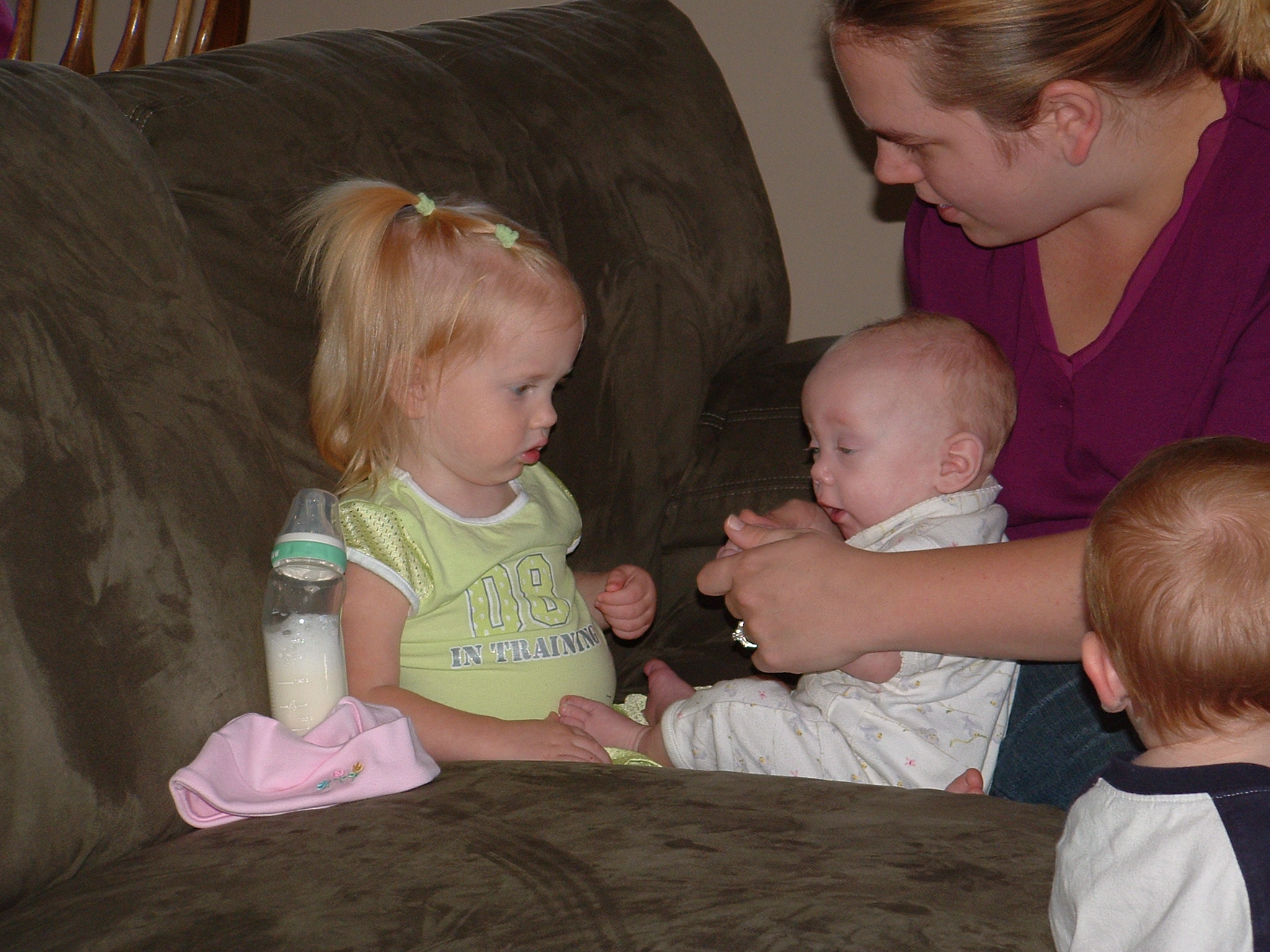 Ellie, Gracie, and Crystal