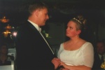 Our wedding in Las Vegas, Dec. 3, 2001